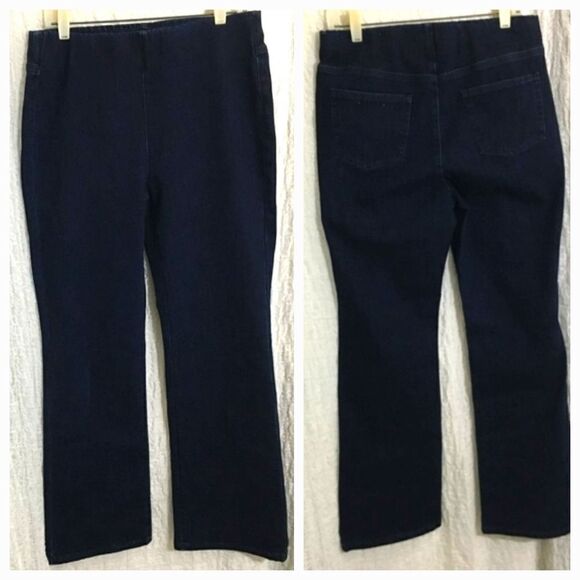 Soft Surroundings Black Jeggings Size M - Picture 1 of 7
